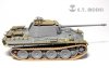 E.T. Model E72-010 WWII German Panther G Anti Aircraft Armour For DRAGON Kit 1/72